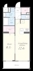 東姫路駅 徒歩4分 1階の物件間取画像